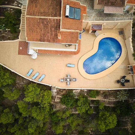 With Pool And Hot Tub On Golf Course